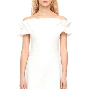 BNWT Rebecca Taylor Knit Off-the-Shoulder Dress - Size 4
